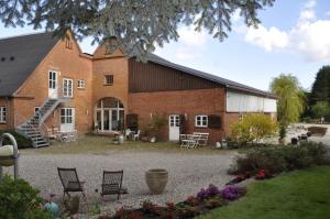 Zahrada ubytování Lundsgaard Bed & Breakfast