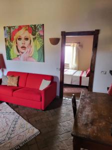Country House La Collina di Bargiano - Casa Raffaella的休息区