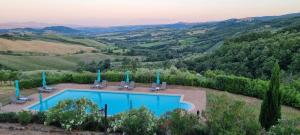 Country House La Collina di Bargiano - Casa Raffaella内部或周边的泳池
