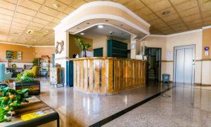 Lobby alebo recepcia v ubytovaní Hotel Galicia