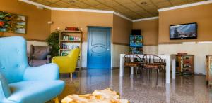 Telewizja i/lub zestaw kina domowego w obiekcie Hotel Galicia