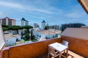Balkon lub taras w obiekcie Hotel Galicia