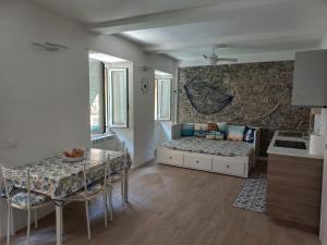 Χώρος καθιστικού στο Casa Maja