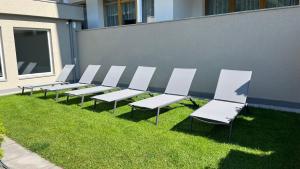 Zahrada ubytování B&B Garni Hotel Saxl