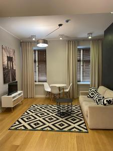Posezení v ubytování Uus 30 Apartments