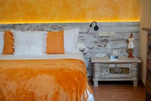 Posteľ alebo postele v izbe v ubytovaní Hotel Sant Joan