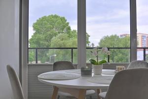 Balkón alebo terasa v ubytovaní Apartamenty Bryza-Matejki 1B-Parking