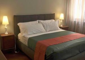 Postel nebo postele na pokoji v ubytování Halex room&food