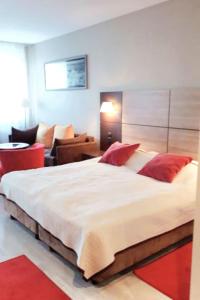 Posteľ alebo postele v izbe v ubytovaní Apartament WELLEN