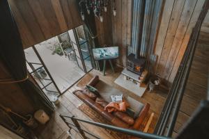 Outbuildings Dorset的电视和/或娱乐中心