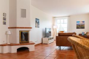 Χώρος καθιστικού στο Ferienhaus Canvas Canvas Carolinensiel FeWo "Langeoog"