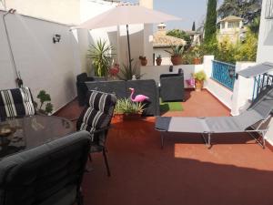 Posedenie v ubytovaní Casa el "Tablao de las Almendras"