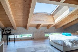 Postel nebo postele na pokoji v ubytování Casa in Campagna
