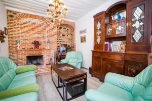 Area soggiorno di Sighnaghi Art Hotel