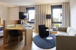 Telewizja i/lub zestaw kina domowego w obiekcie Hotel Ploberger