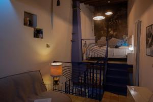 Posezení v ubytování B&B Dimora Cigno