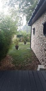 Zahrada ubytování Bulles d'un soir Gite SPA