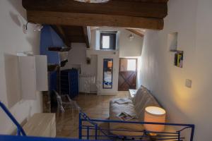 Posezení v ubytování B&B Dimora Cigno