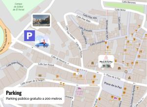 Certifikát, hodnocení, plakát nebo jiný dokument vystavený v ubytování Apartamento Plaza de la Paz