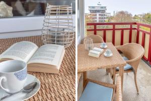 Μπαλκόνι ή βεράντα στο Terrassenhaus, FeWo 73