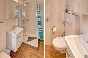 Ένα μπάνιο στο Terrassenhaus, FeWo 73