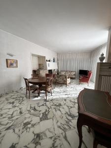 Posezení v ubytování LE ROSE DI EMMA