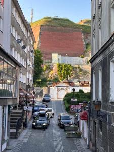 Nespecifikovaný výhled na hory nebo výhled na hory při pohledu z apartmánu + 9 fotografií