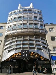 Budova, kde se aparthotel nachází
