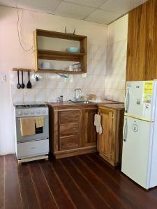 Kuchyň nebo kuchyňský kout v ubytování A&K Island Apartments + 50 fotografií