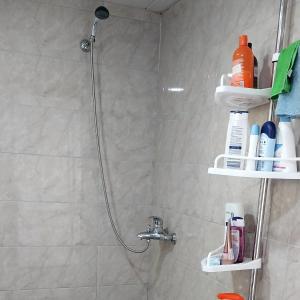 Koupelna v ubytování Guesthouse Leno