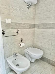 Ett badrum på Tropea Solemare