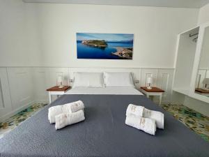 Cama ou camas em um quarto em TEA Luxury - Praia a Mare