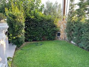 A garden outside KONTIS' Luxury Detached house near the sea