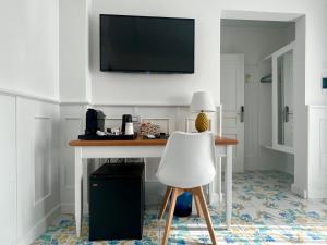 A cozinha ou cozinha compacta de TEA Luxury - Praia a Mare