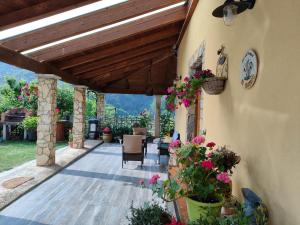 Zahrada ubytování B&B Il Ghiro-Country House