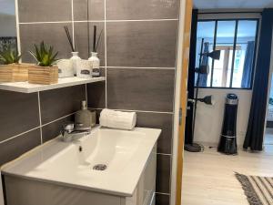 Kúpeľňa v ubytovaní Magnifique logement au pied du Château