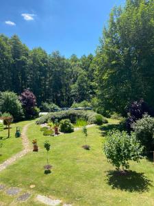 Taman di luar Apartmán U Jezírka