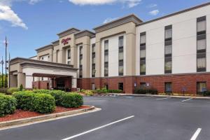 a rendering of the front of a hotel at Hampton Inn Atlanta-Fairburn in Fairburn