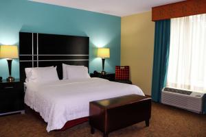 Postel nebo postele na pokoji v ubytování Hampton Inn Austin Oak Hill