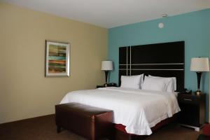 Postel nebo postele na pokoji v ubytování Hampton Inn Austin Oak Hill
