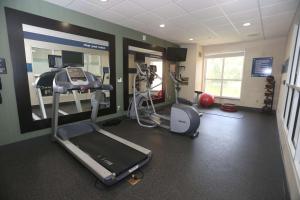 Fitness centrum a/nebo fitness zařízení v ubytování Hampton Inn Owego