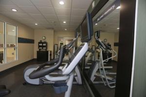 Fitness centrum a/nebo fitness zařízení v ubytování Hampton Inn Owego