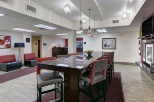 a conference room with a table and chairs at Hampton Inn Nashville-I-24 Hickory Hollow in Antioch +24 photos