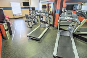 Fitness centrum a/nebo fitness zařízení v ubytování Hampton Inn Batavia