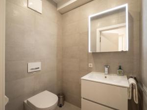 Koupelna v ubytování Herzi Chalet - top ausgestattet, neu, chic und sehr gemütlich