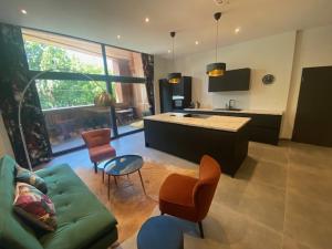 Η κουζίνα ή μικρή κουζίνα στο LOFT Les Quais de la Vesdre