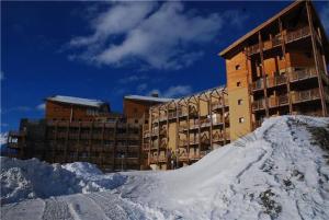 Το Appartement lumineux à Orcières 1850 τον χειμώνα