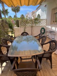 Balkon lub taras w obiekcie CASA BAIANA - Dúplex en Costa Ballena