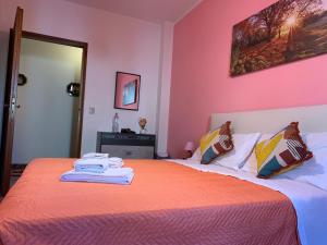 Postel nebo postele na pokoji v ubytování VENICE NIGHT APPARTMENT