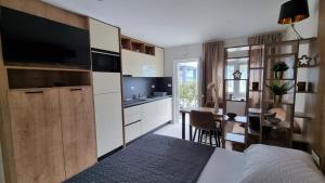 Η κουζίνα ή μικρή κουζίνα στο Family-friendly apartments with swimming pool Silo, Krk - 21242
